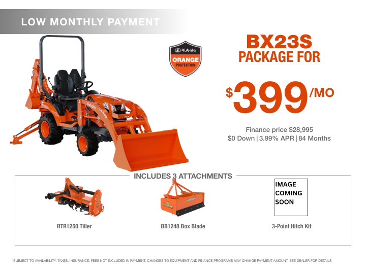 BX23S Package - Moseley Outdoor Power Equipment